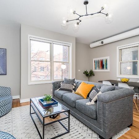 Vibrant And Modern 2-Bedroom Home Near Downtown Chicago Kültér fotó