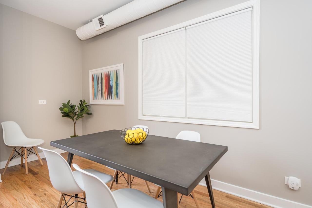 Vibrant And Modern 2-Bedroom Home Near Downtown Chicago Kültér fotó